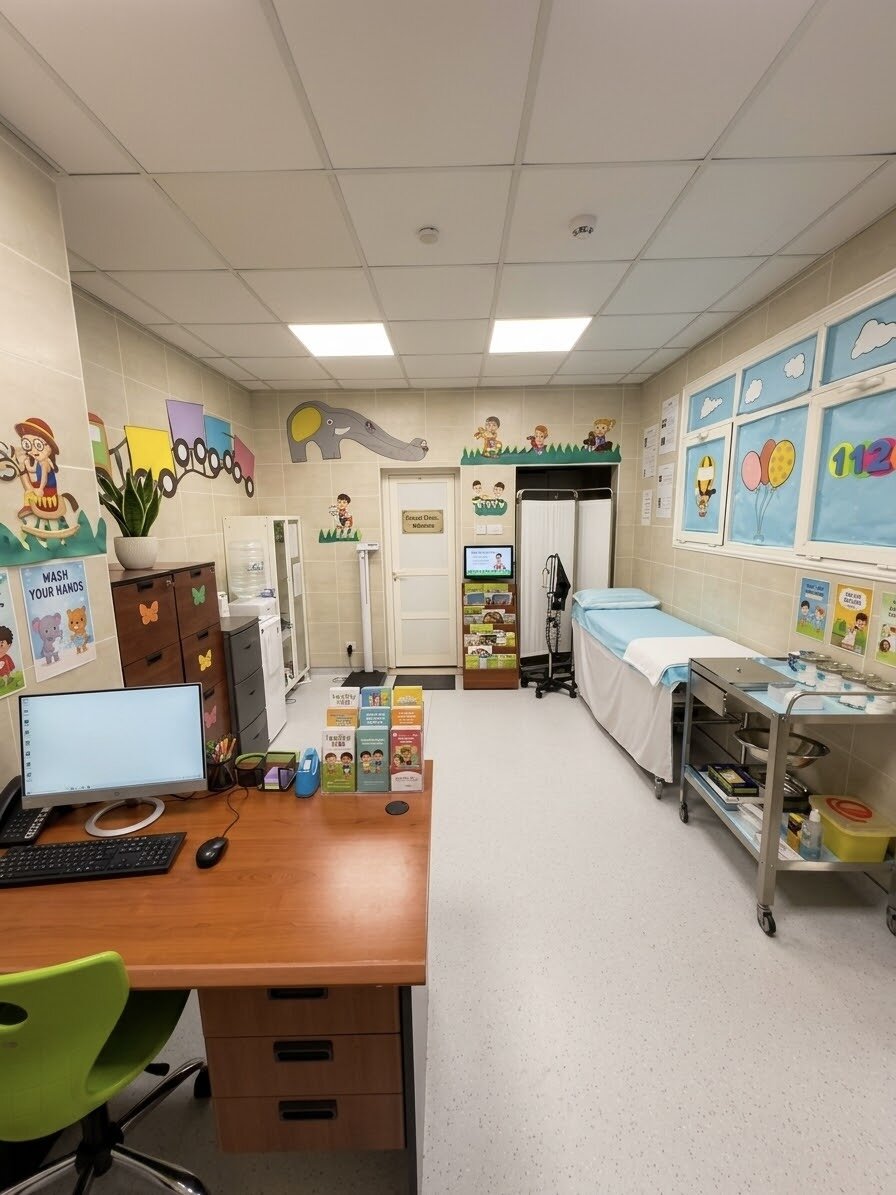 Fully equipped<br> medical clinic